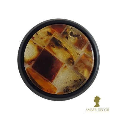 amber furniture knob modernhome black / cognac decor
