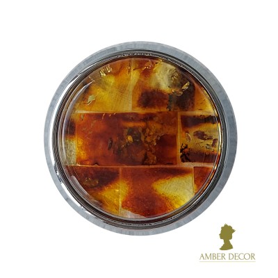 amber furniture knob modernhome chrome / cognac decor